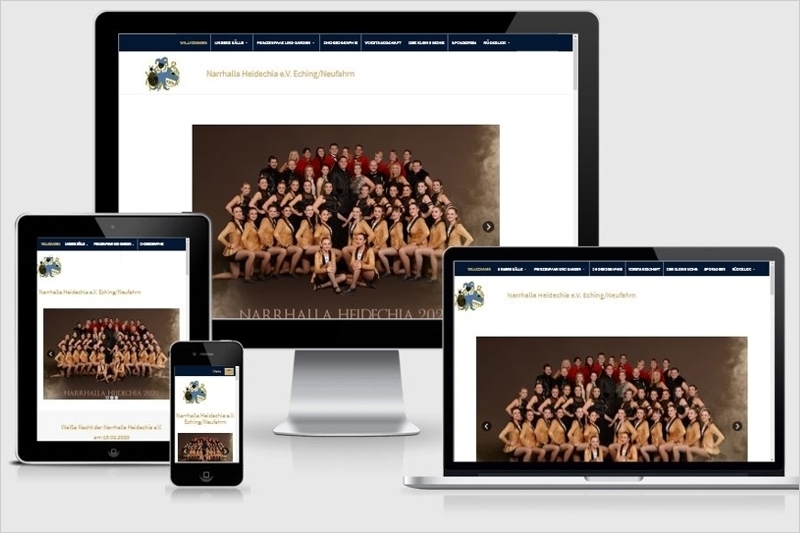 Hofmeier Webdesign_Referenz_Narrhalla_Heidechia