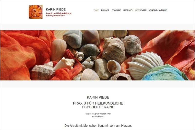 Hofmeier Webdesign_Referenz_Therapie_Piede