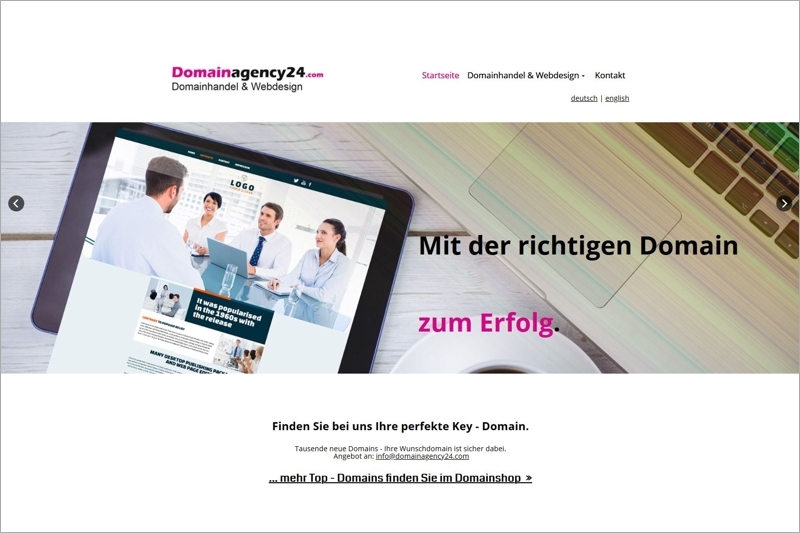 Hofmeier_Webdesign_Referenzen_Domainagency24.com